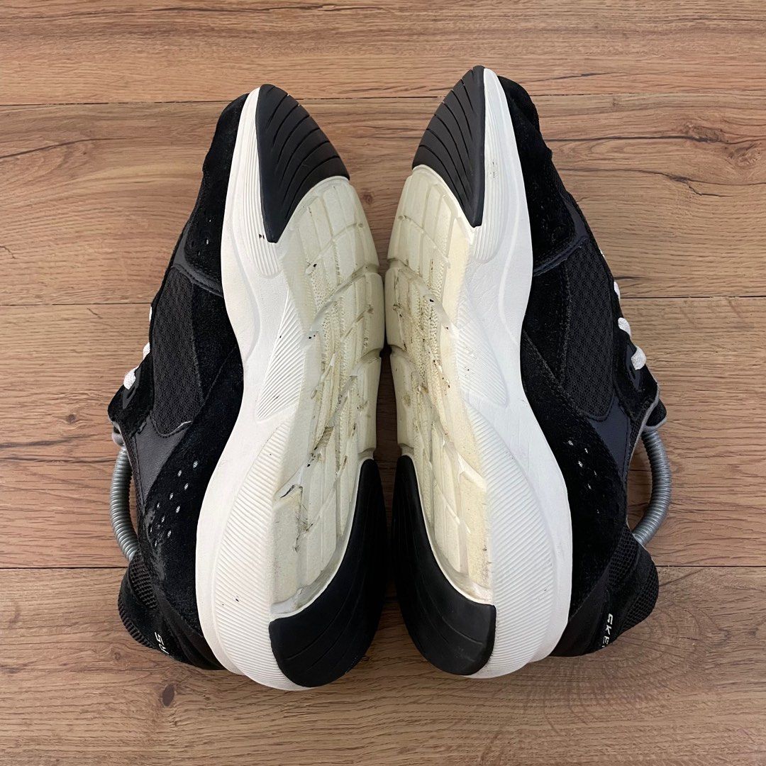 Skechers meridian black sales