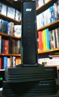 Sky Cable Modem + 2 Skyworth Wi-Fi Mesh Router