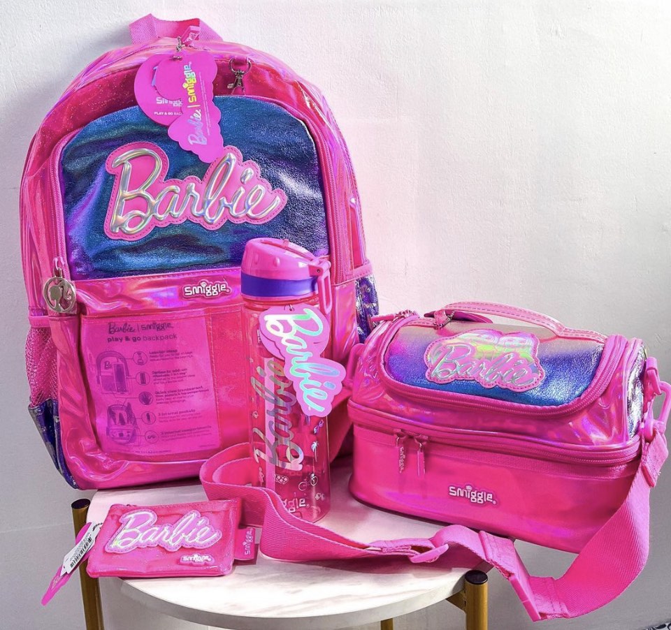 Smiggle Barbie Backpack, Babies & Kids, Babies & Kids Fashion on Carousell