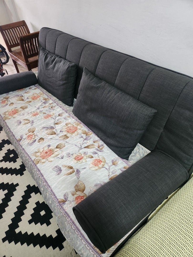 Sofa Bed ( lightly used), Furniture & Home Living, Furniture, Sofas on