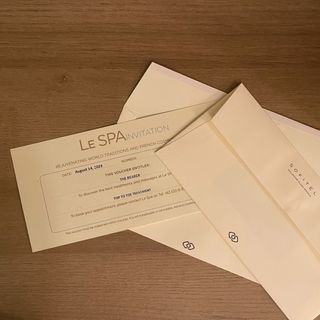 Sofitel Le Spa gift voucher