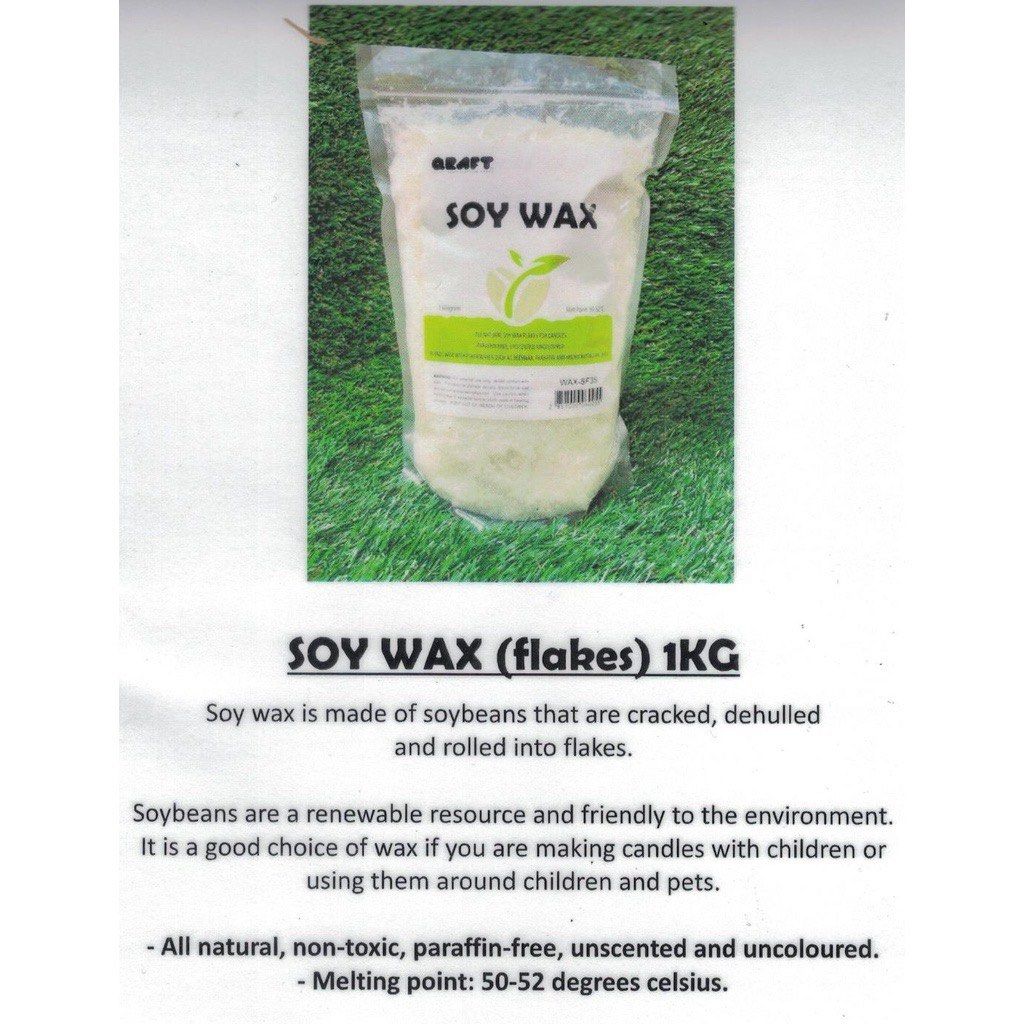 Soy Wax, Hobbies & Toys, Stationery & Craft, Craft Supplies & Tools on Carousell