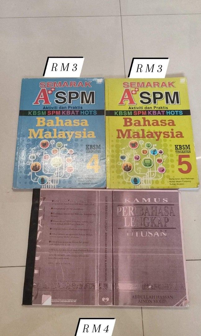 Spm bahasa melayu hobbies toys books magazines textbooks on