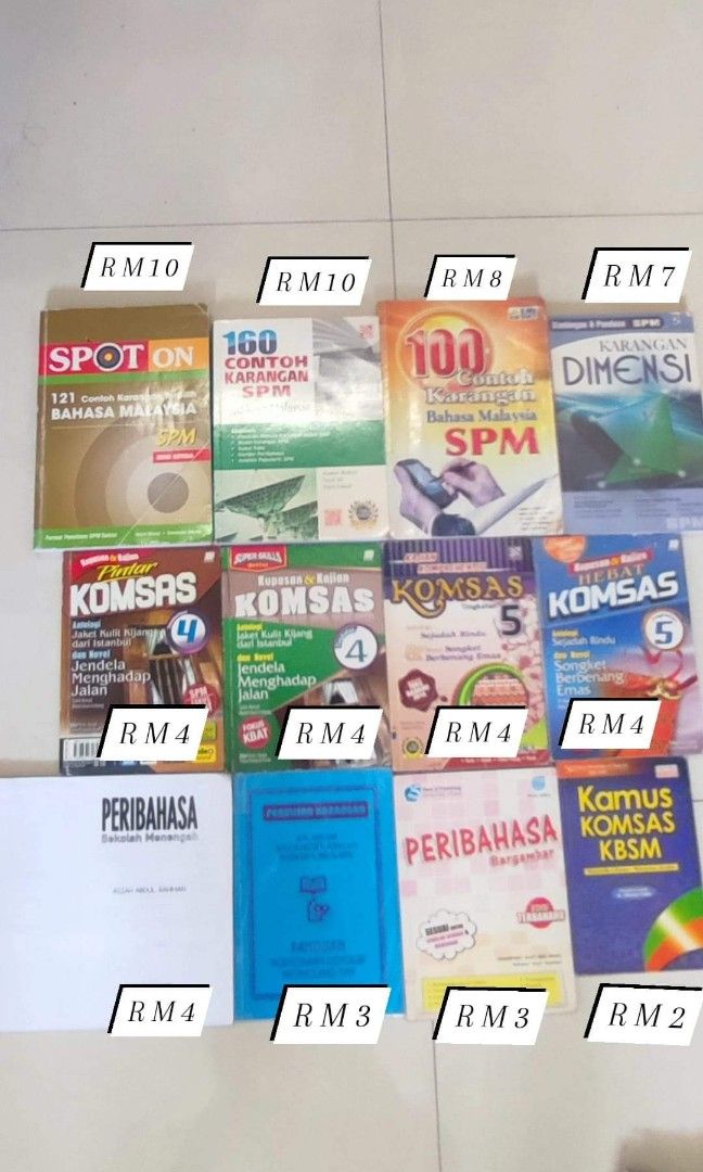 Spm bahasa melayu hobbies toys books magazines textbooks on