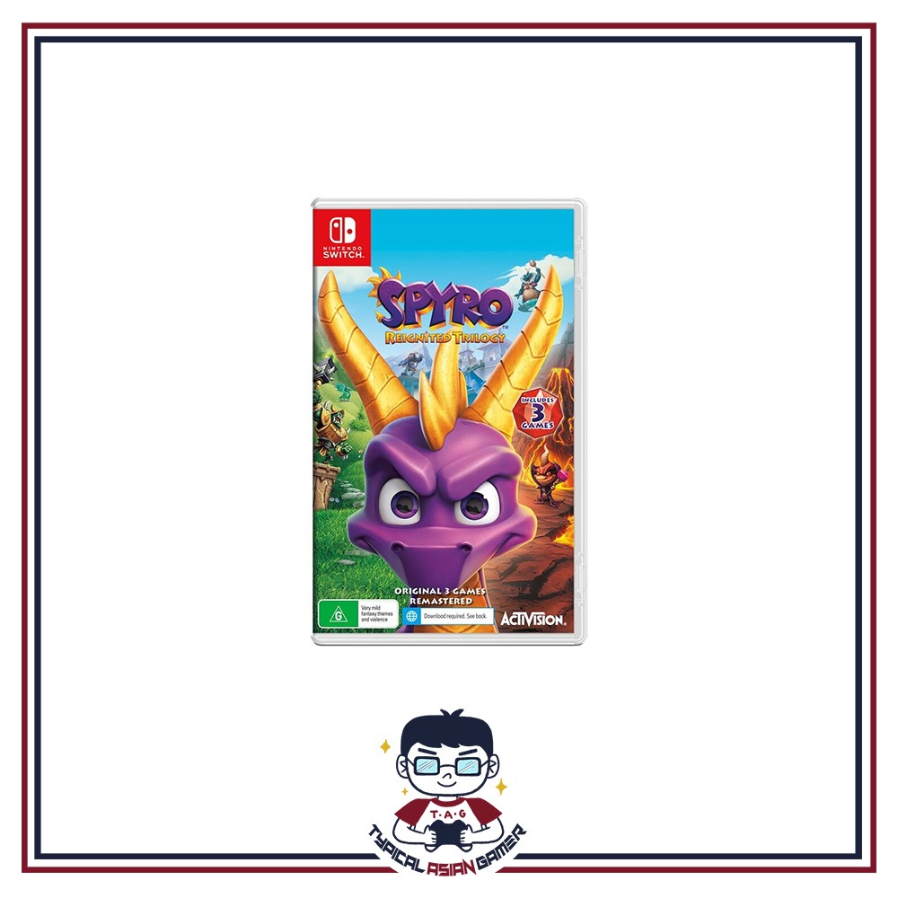 Spyro switch case sale
