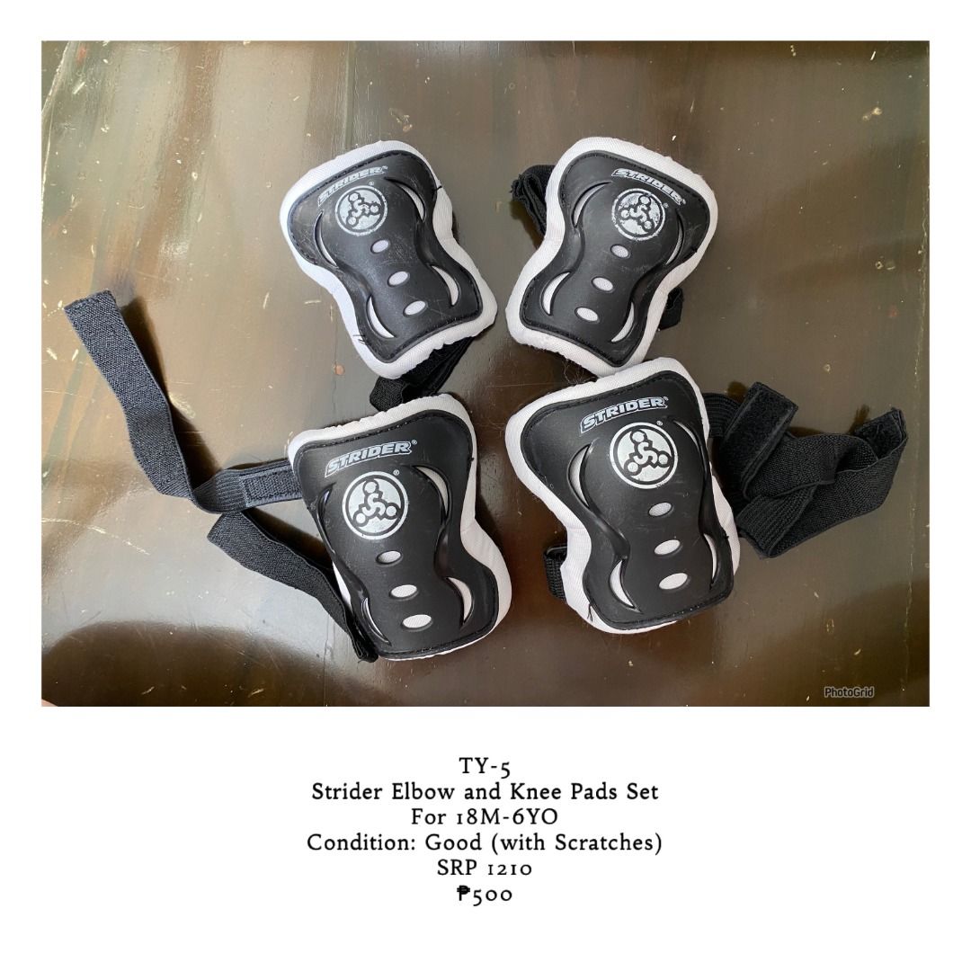 Strider Elbow and Knee Pads Sports Equipment Other Sports