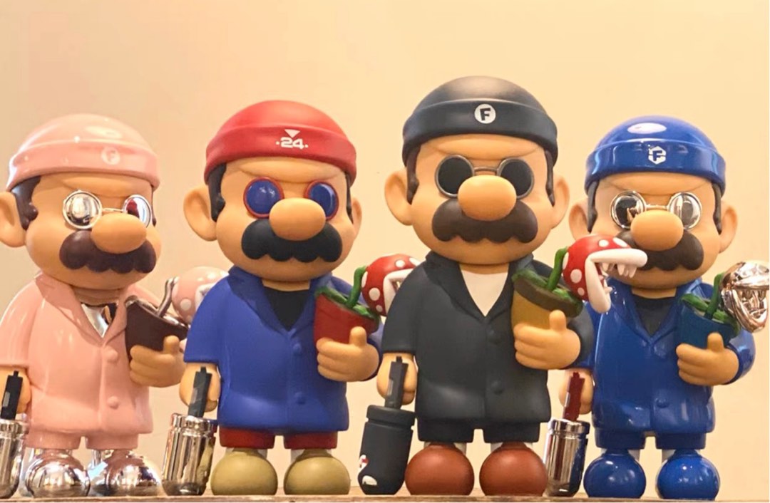 SUPER PROFESSIONAL MARIO 這個殺手不太冷孖寶兄弟 26 cm, 興趣及遊戲, 玩具 & 遊戲類 - Carousell