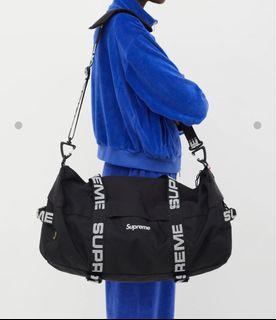 Supreme Shoulder Bag Black 3M Reflective Waterproof FW18 Box Logo  *NEW*unopened*