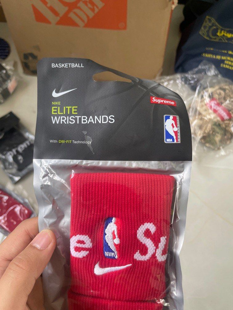 Supreme nike NBA wristbands