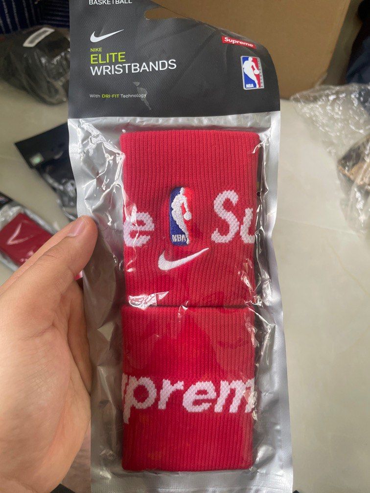 Supreme nike NBA wristbands