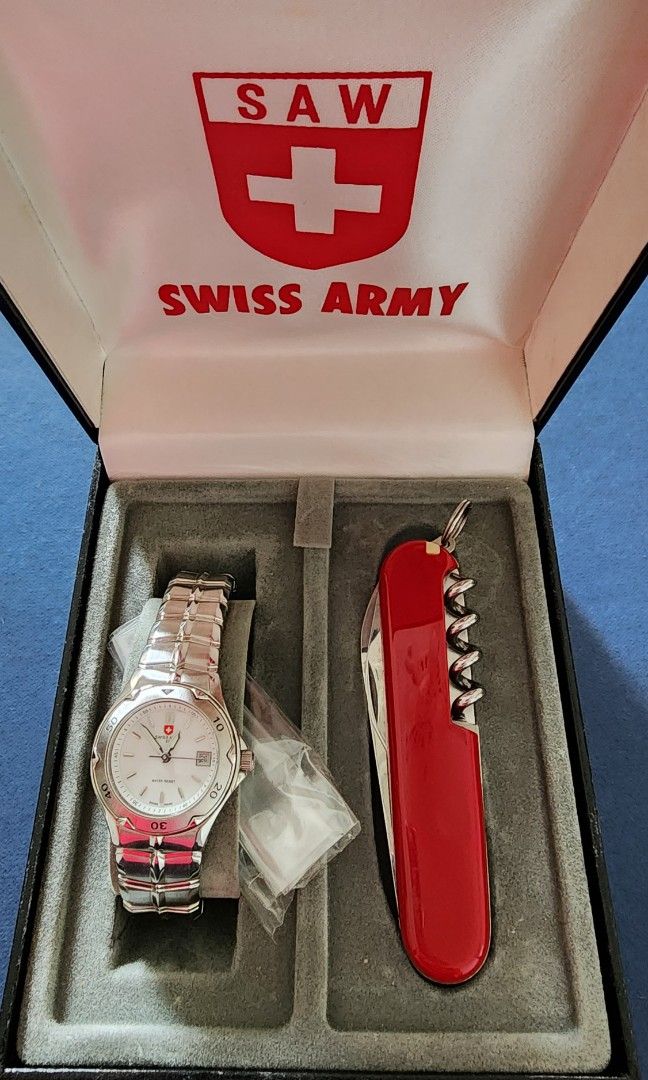 Swiss Army Military Ladies Watch with Swiss Knife