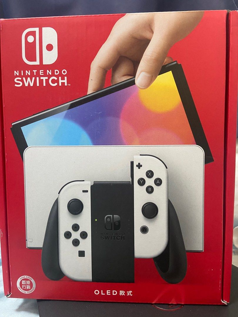 全新Switch OLED版未開封有單有保養, 電子遊戲, 電子遊戲機, Nintendo