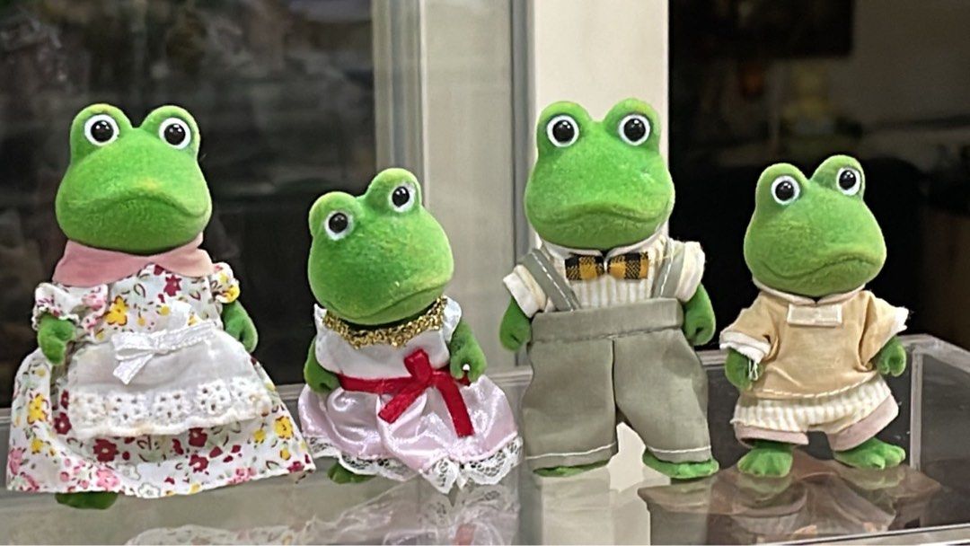 Sylvanian families frog family sales