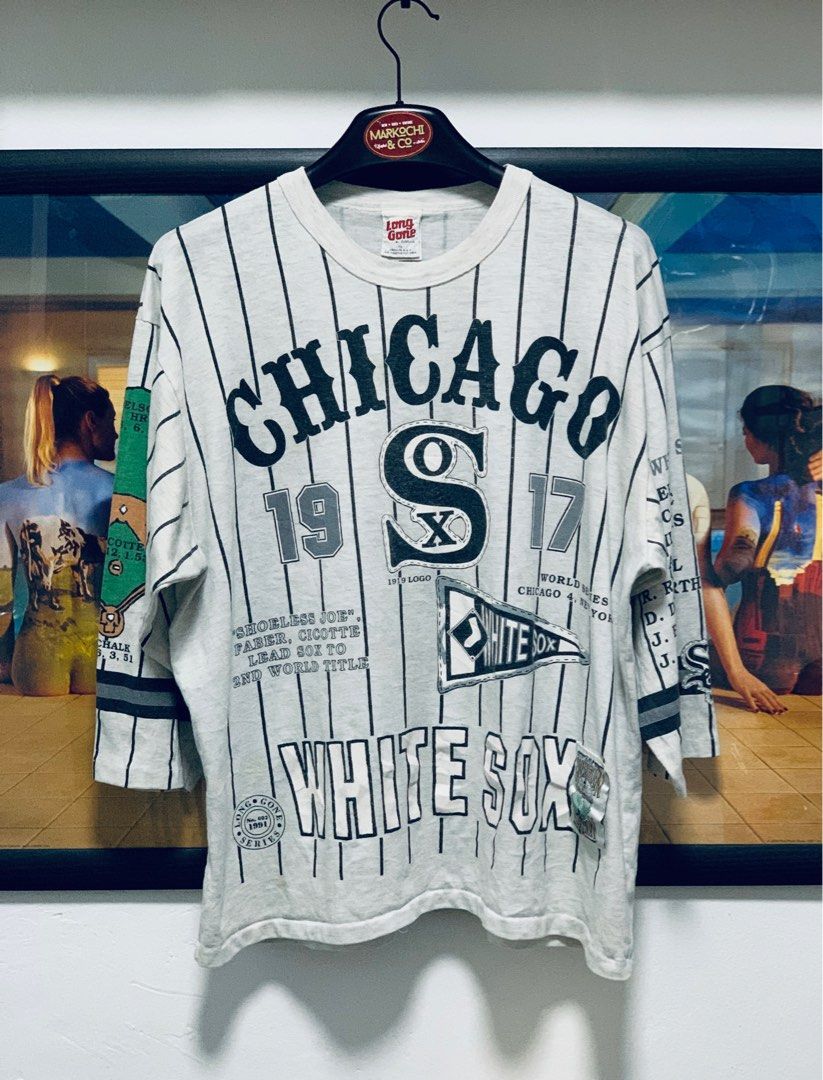 Vintage white sox jersey best sale