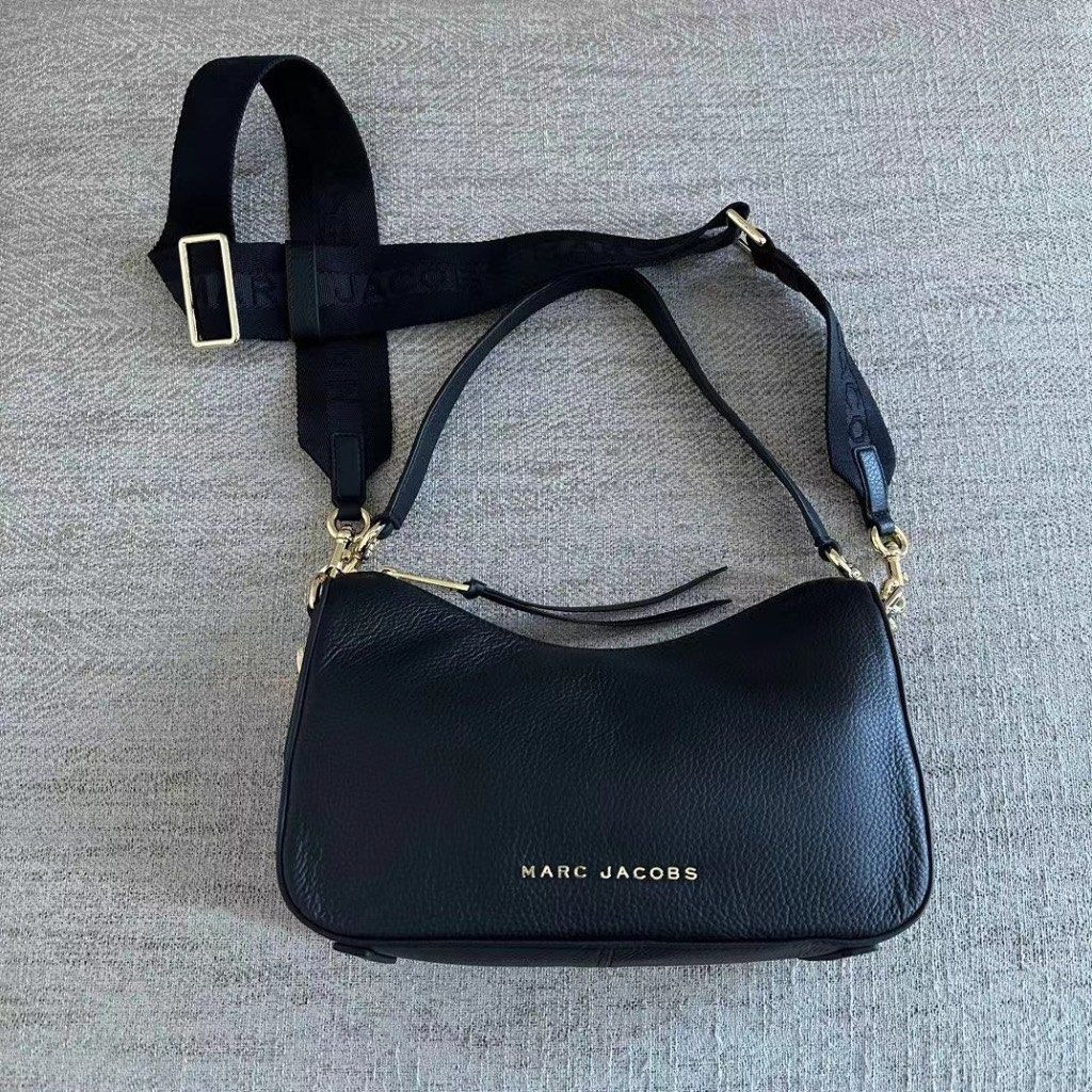 Tas Marc Jacobs Drifter small hobo bag black
