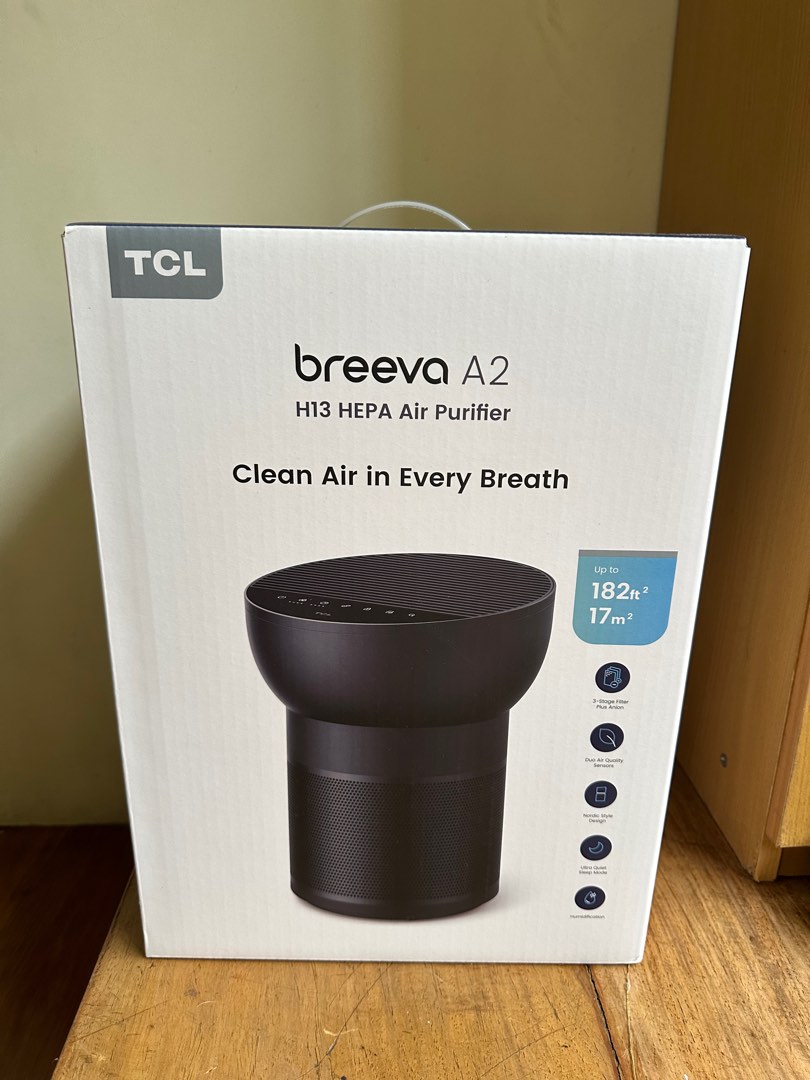 TCL Air Purifier Breeva A2 (new), Health & Nutrition, Medical Supplies ...