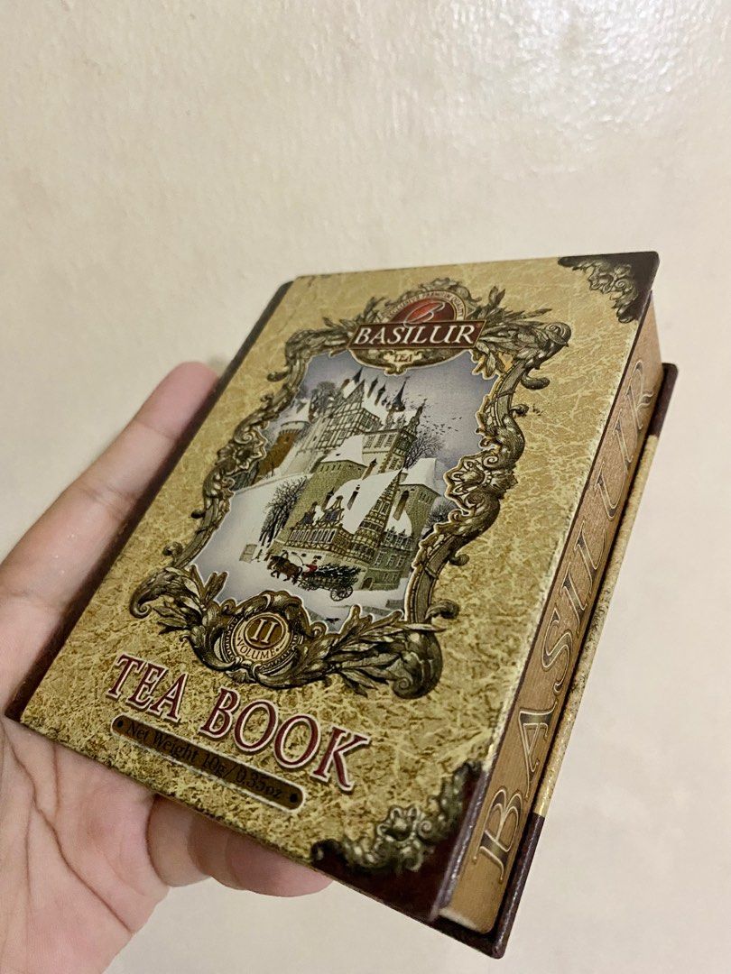 Tea Book Basilur Limited Edition on Carousell