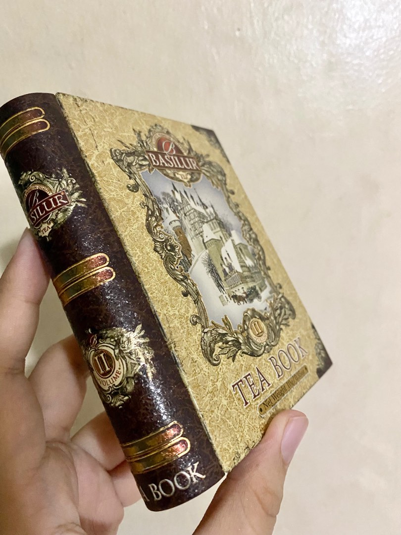 Tea Book Basilur Limited Edition on Carousell
