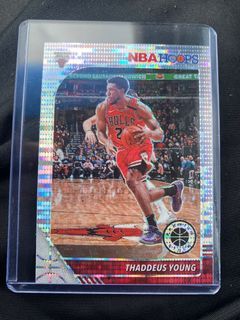 Thaddeus Young 2019 NBA Hoops #78 Pulsar Premium Stock Card