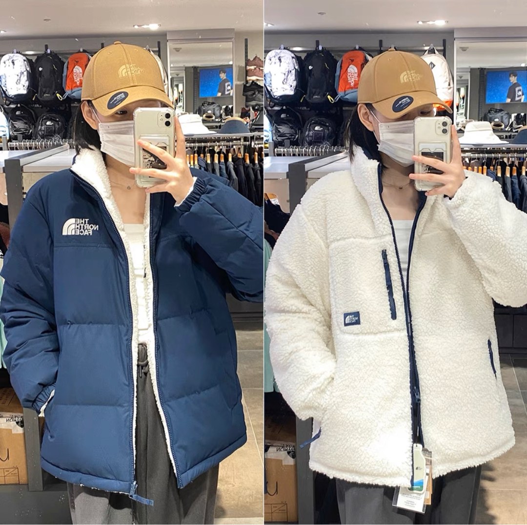 The north 2025 face double jacket
