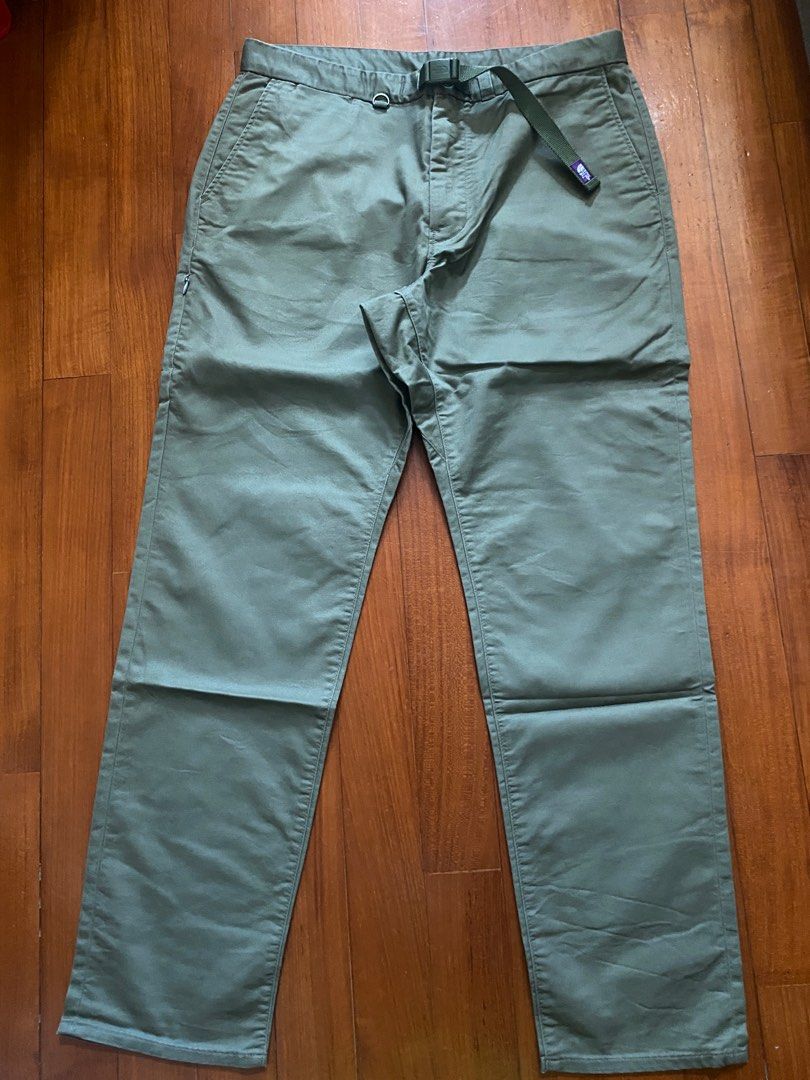 The North Face TNF purple label stretch twill tapered pants