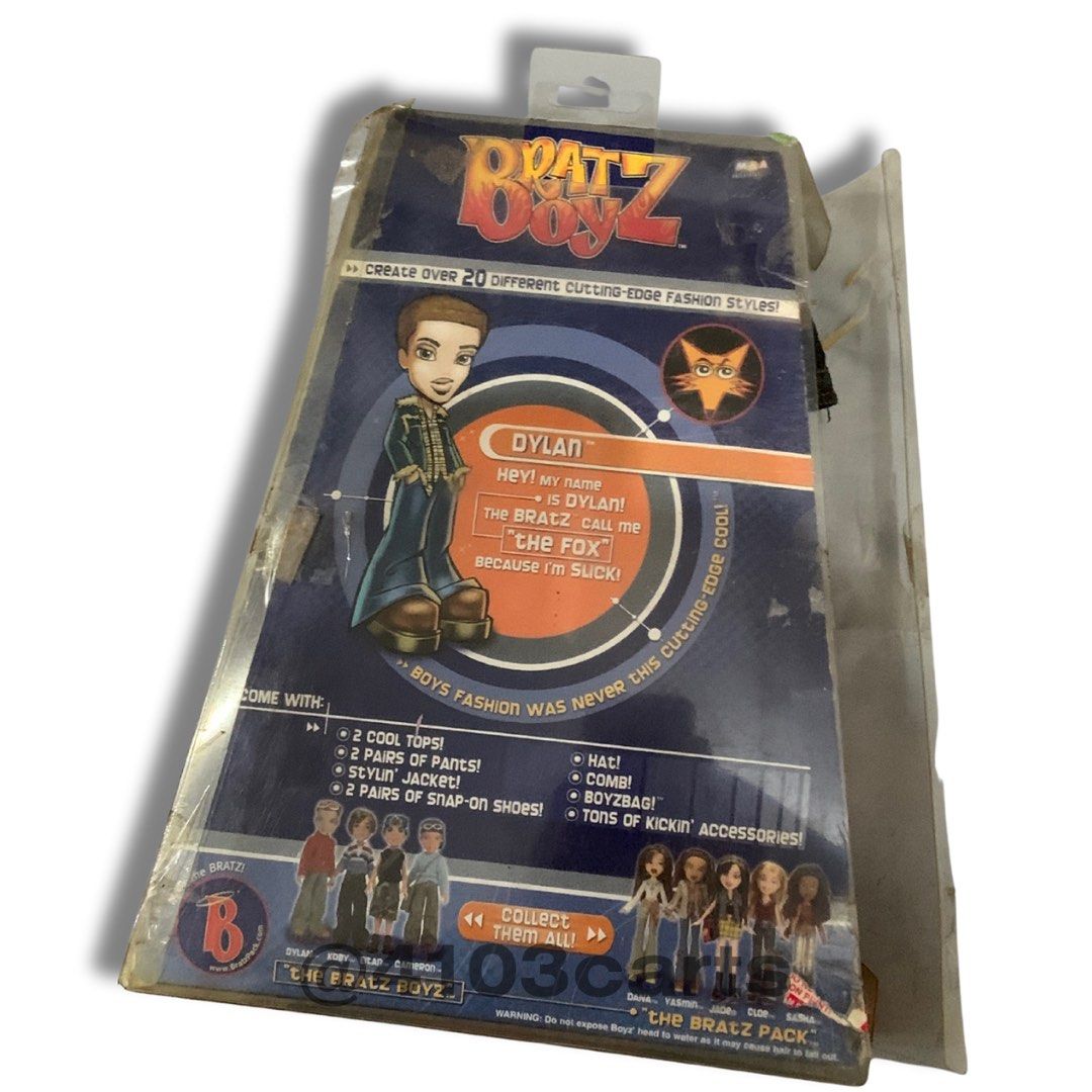 The Nu-Cool Collection Bratz Boyz: Dylan (released 2003), Hobbies