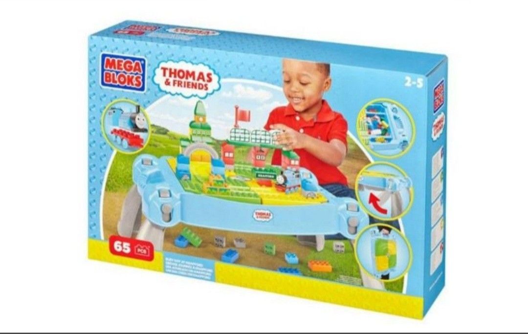 Thomas mega bloks shop table