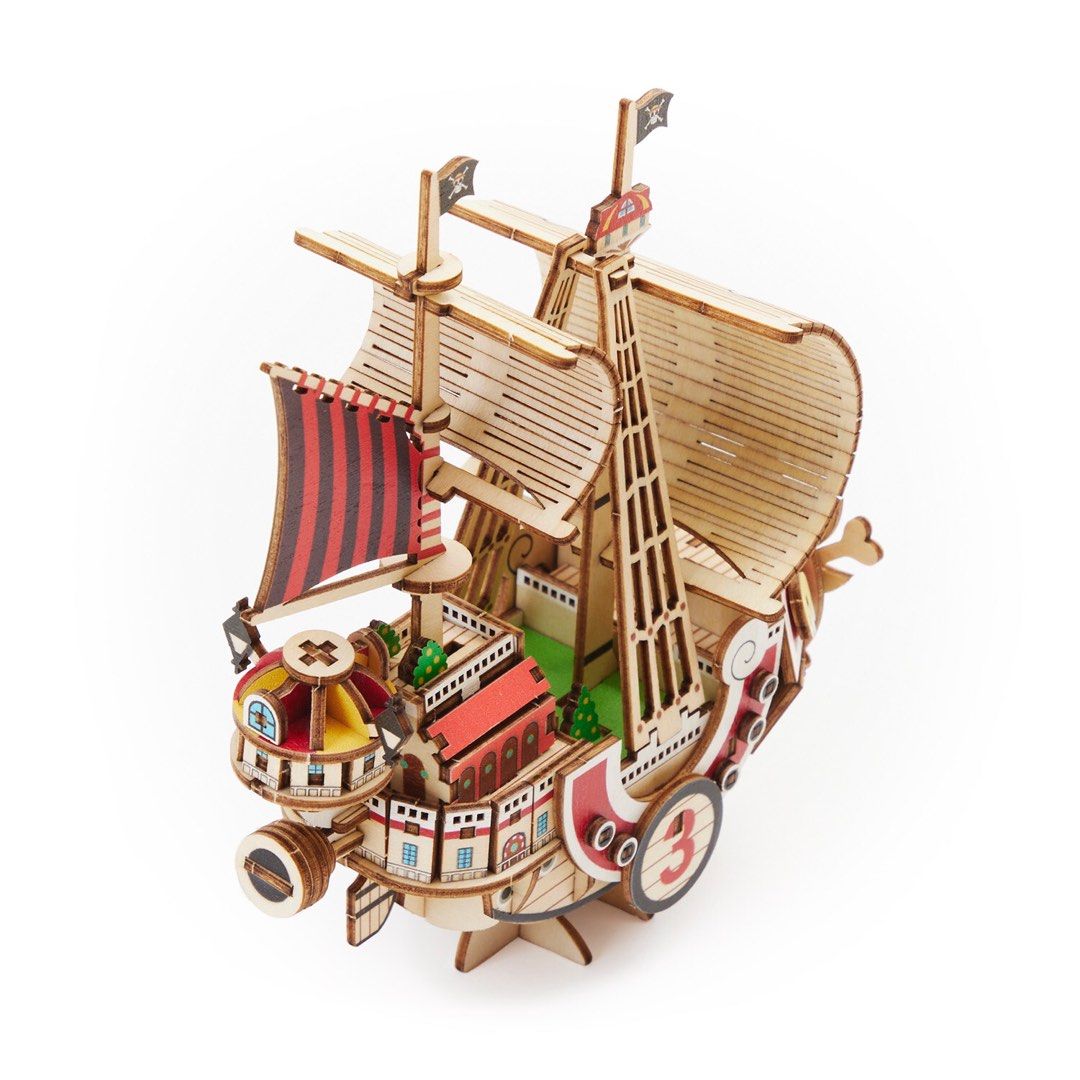 Thousand Sunny Wooden Art Kigumi One Piece Official Merchandise