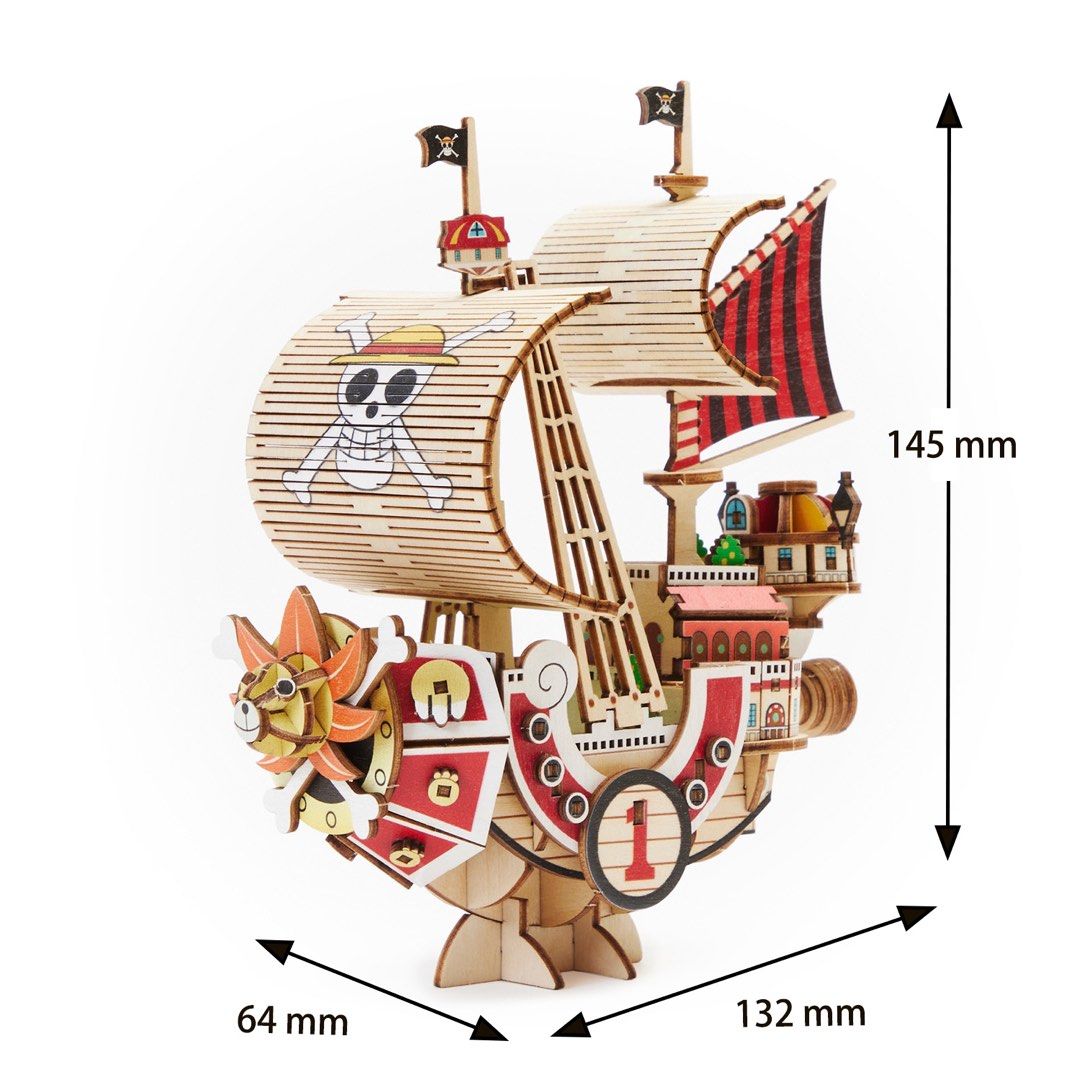 Thousand Sunny Wooden Art Kigumi One Piece Official Merchandise