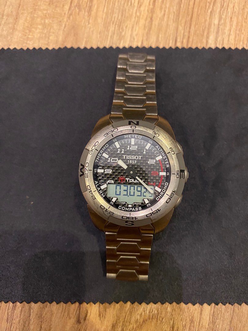 Tissot touch titanium hotsell