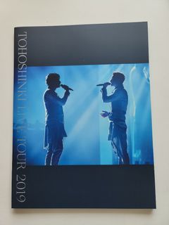 東方神起Tohoshinki Live Tour 2019 XV Concert Photobook