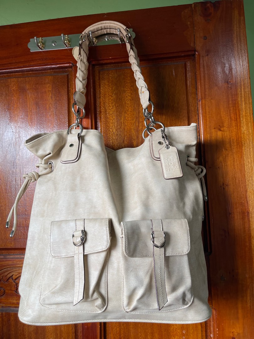 Tote Bag/ Travel Bag White CREATIVE MEMORIES NANCY O'DELL COLLECTION