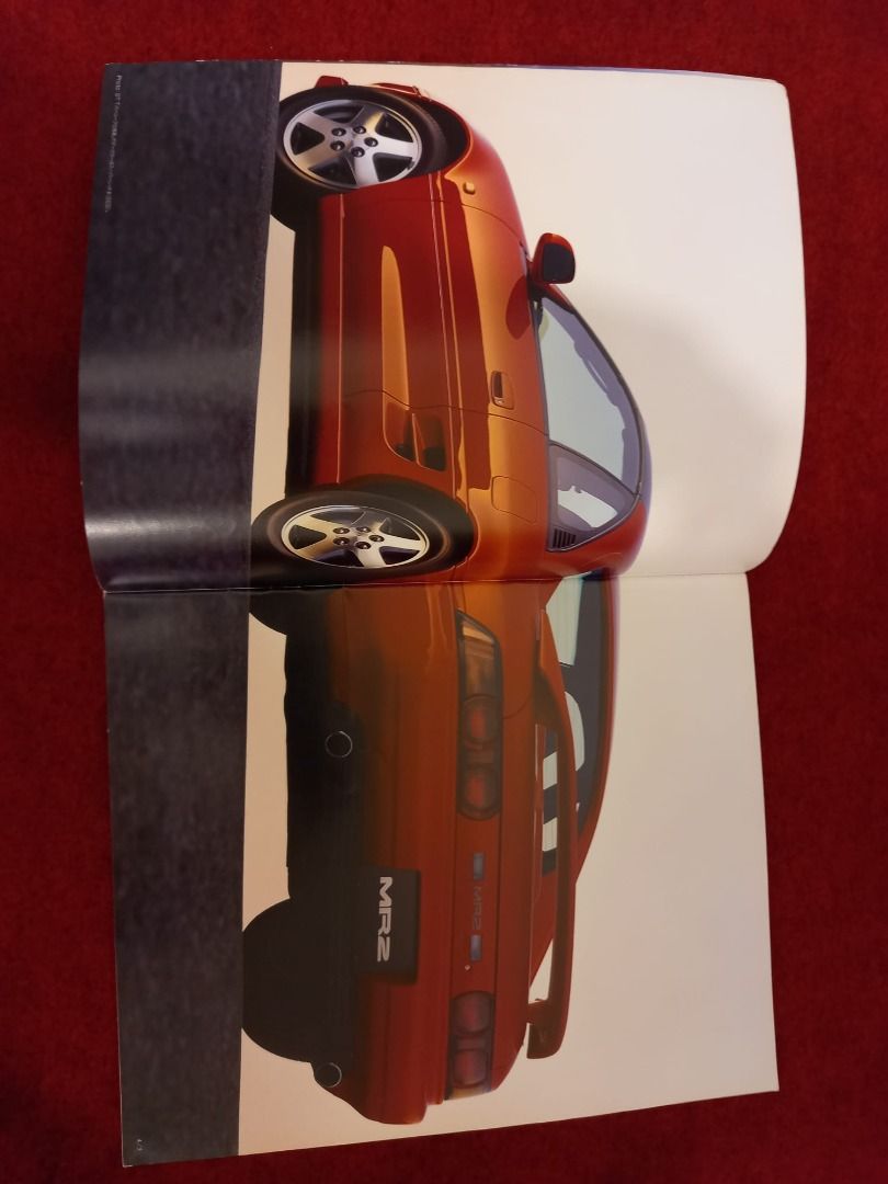 Toyota MR2 SW20 1996 日本版 catalog, 興趣及遊戲, 書本 & 文具, 雜誌及其他 Carousell