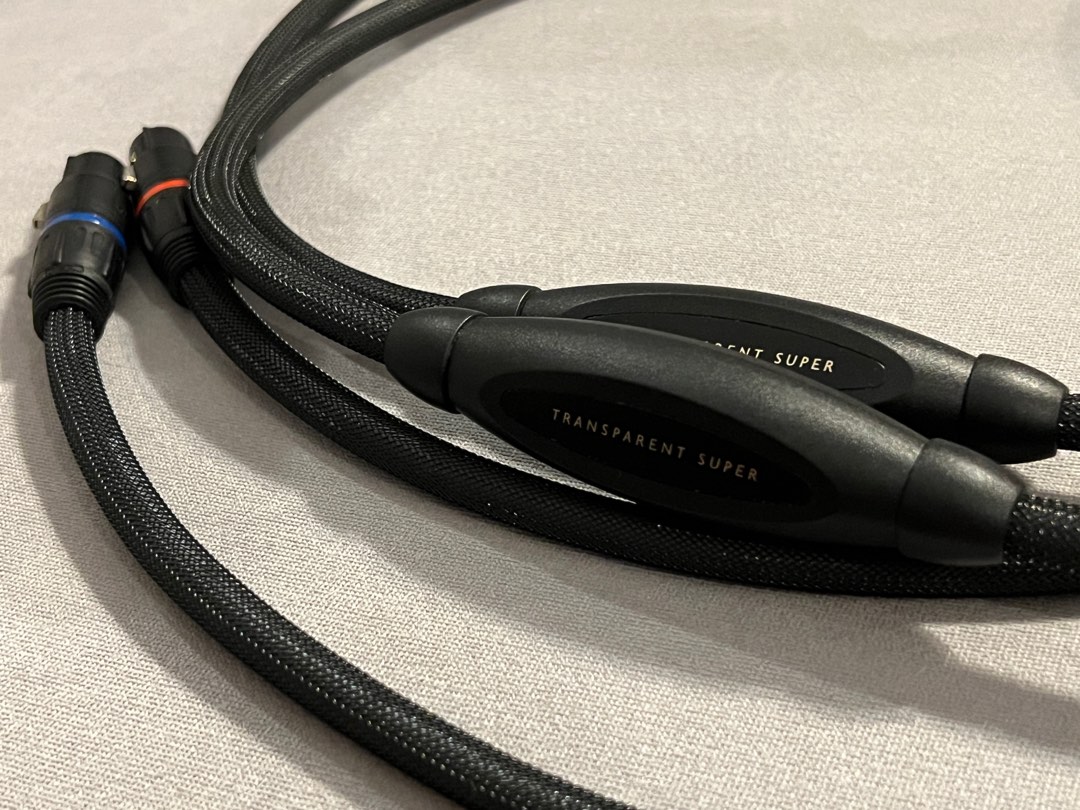 Transparent SUPER BALANCED XLR-2m, Audio, Other Audio Equipment on ...