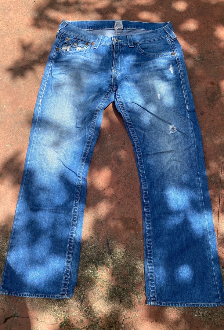 jeans true religion hommes bleu