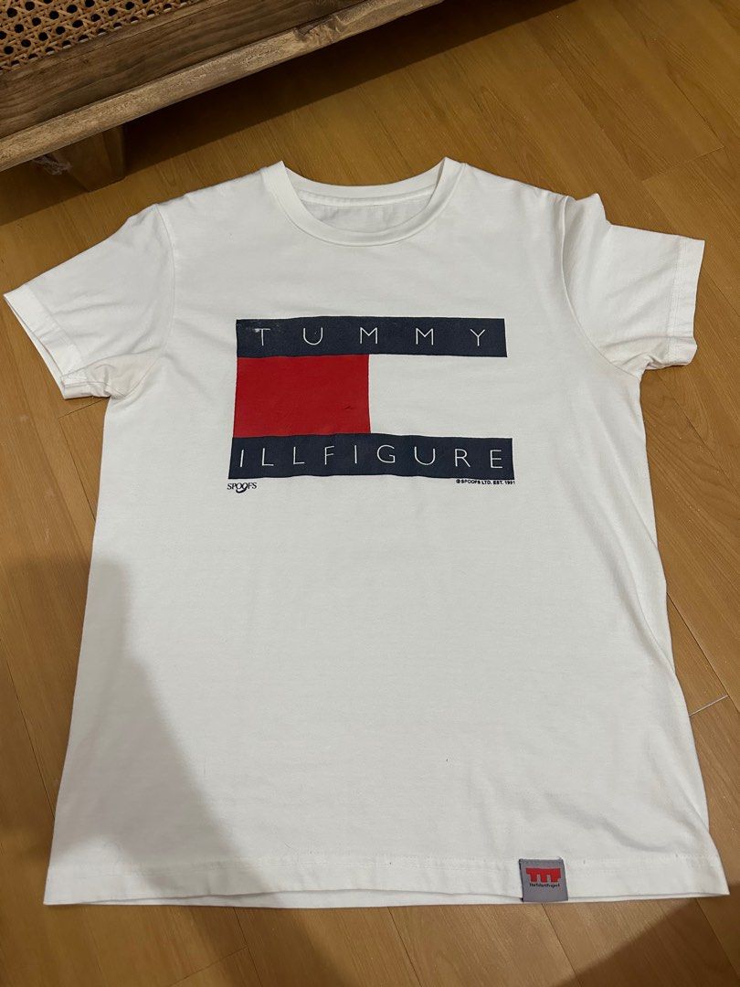 Tshirt ni Mister nakaliitan na Tummy Illfigure Hindi po