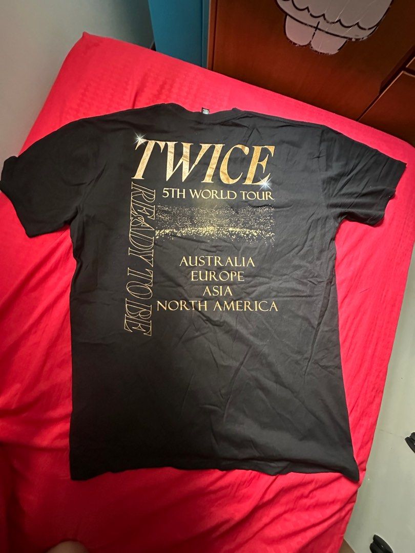 TWICE 5TH WORLD TOUR Baseball Jersey Shirt - Banantees