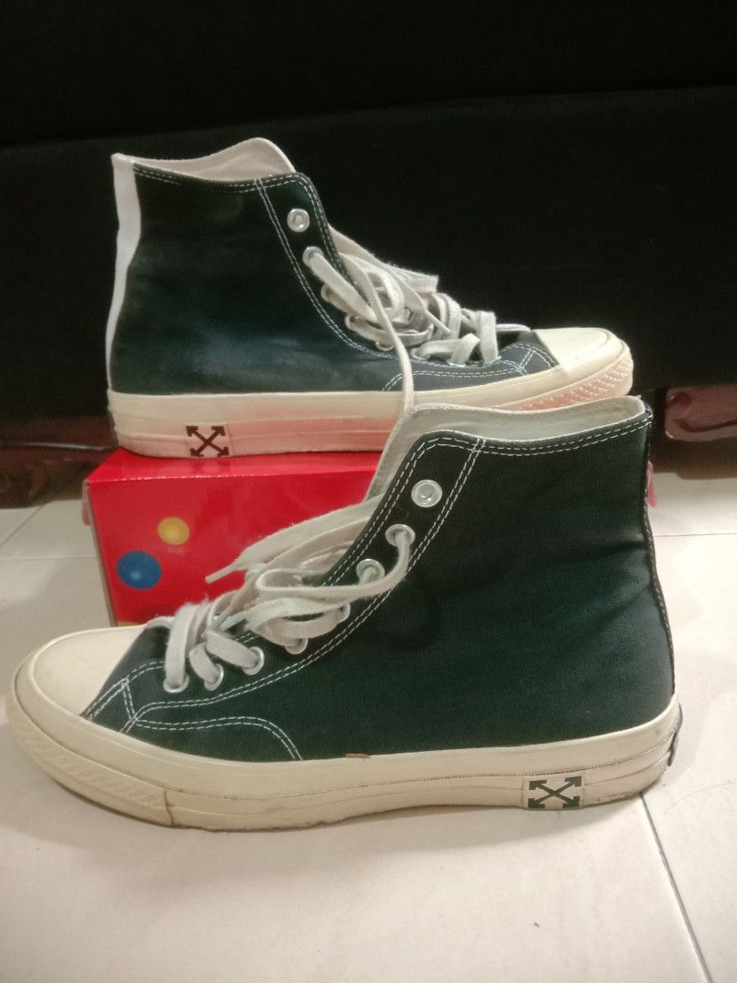 UK9.5 28cm Converse CT70 x Off White Men s Fashion Footwear