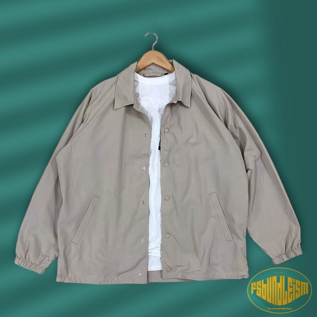 Cream coach jacket online