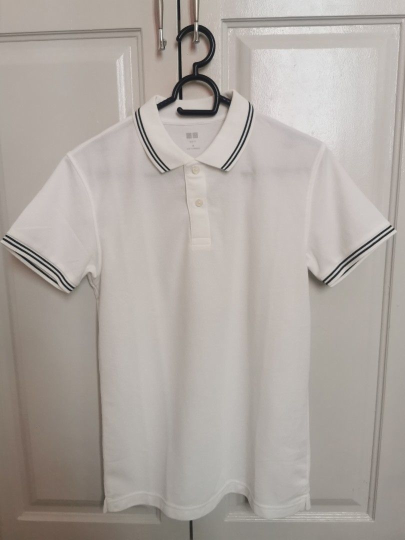 Uniqlo Slim Fit Polo Shirt Men s Fashion Tops Sets Tshirts Polo Shirts on Carousell