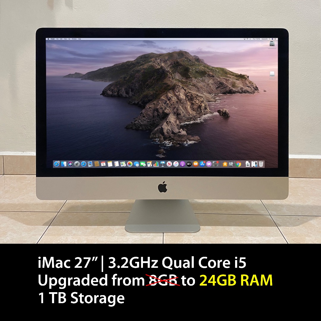 Imac hot sale 24gb ram