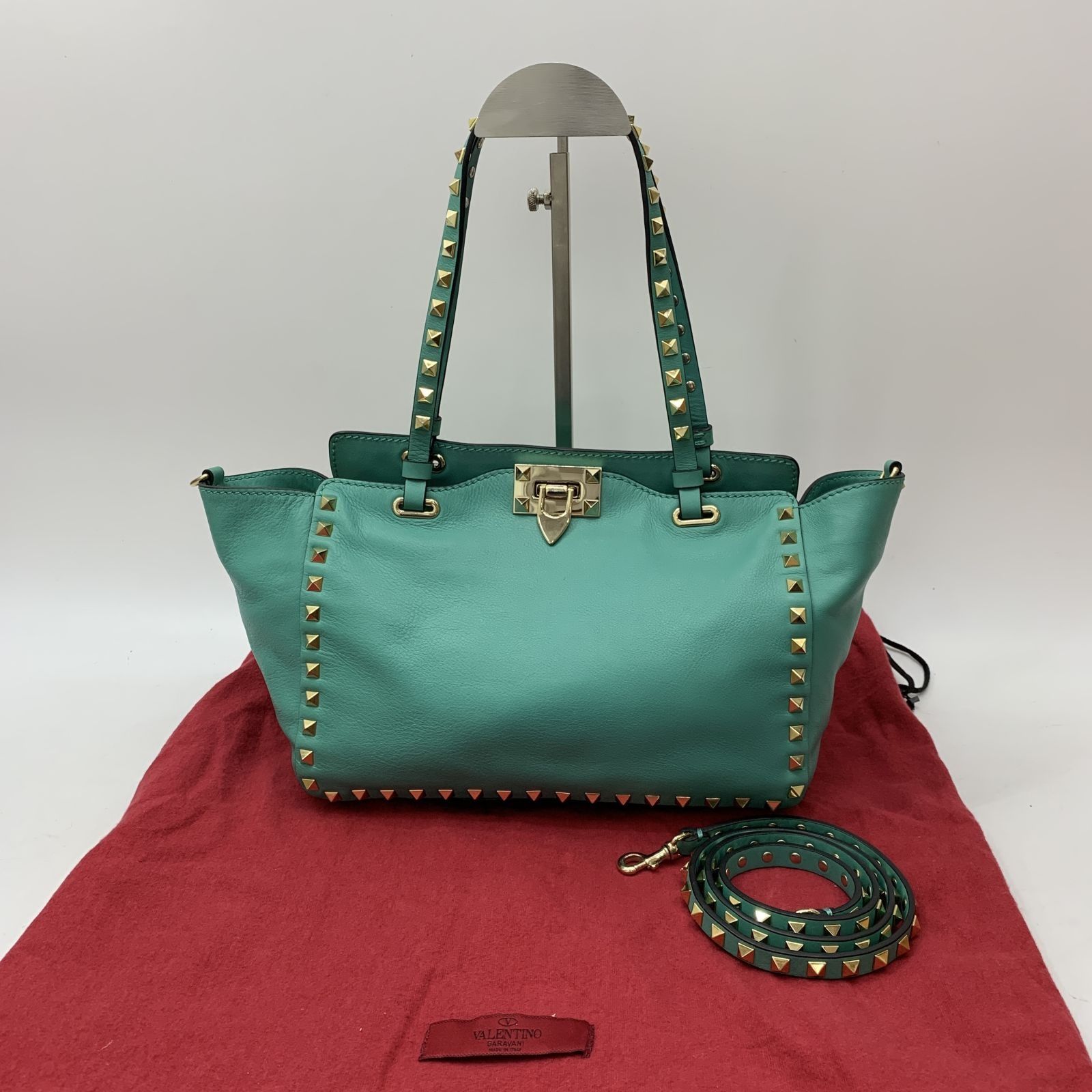 Valentino rockstud turquoise sales