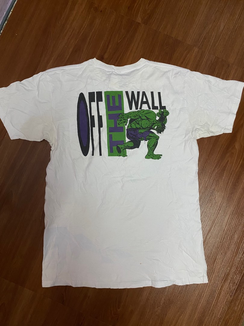 Vans X Marvel Collaboration Hulk Men s Fashion Tops Sets