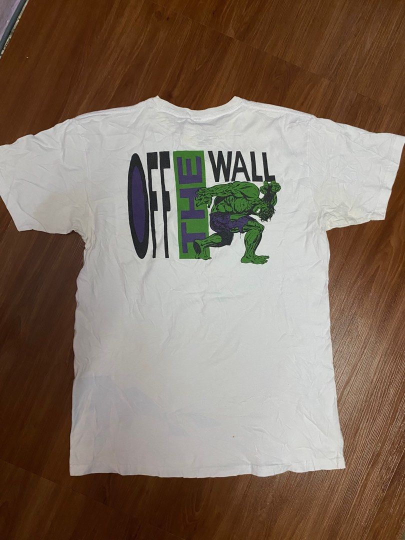 Vans marvel hulk t shirt online