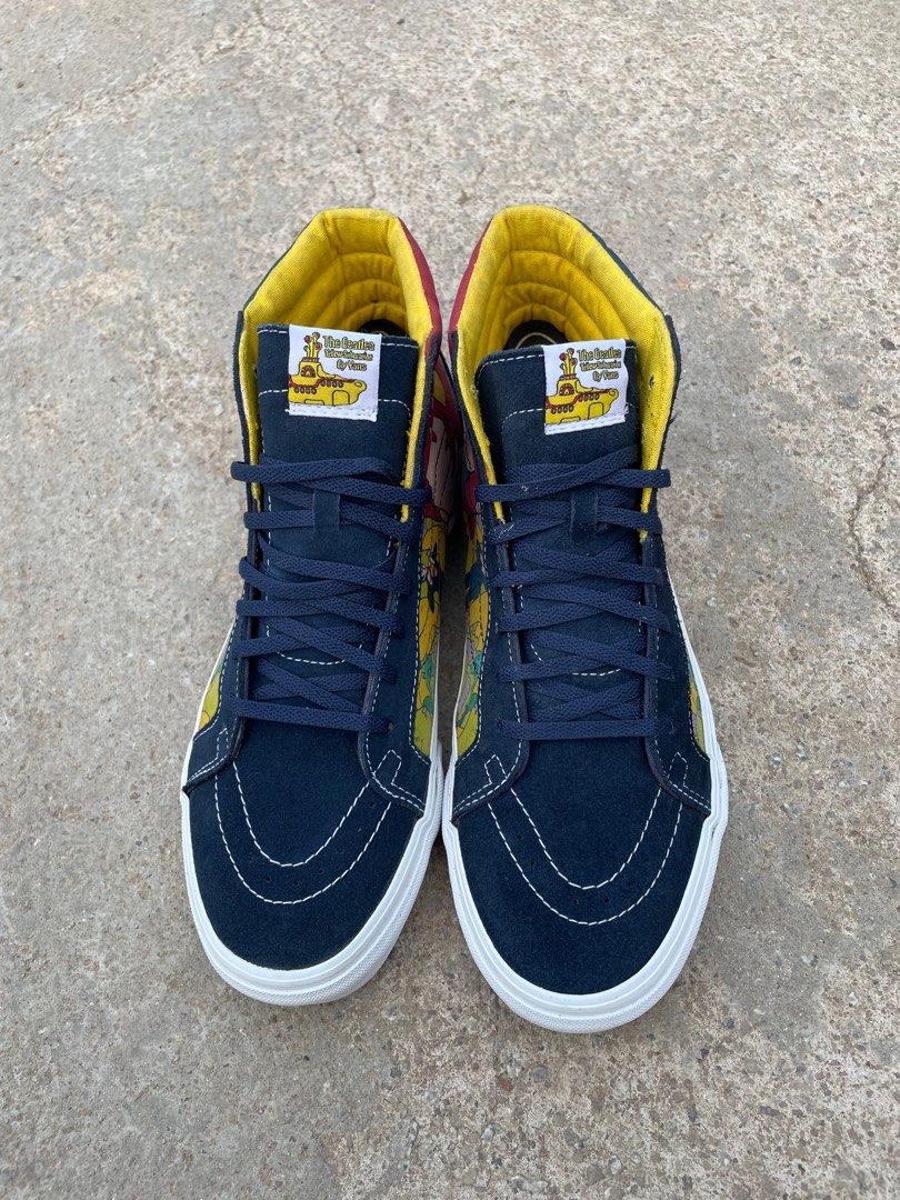 Vans Beatles Sk8 Hi Vans Yellow Submarine Price VANS Shoes Women's