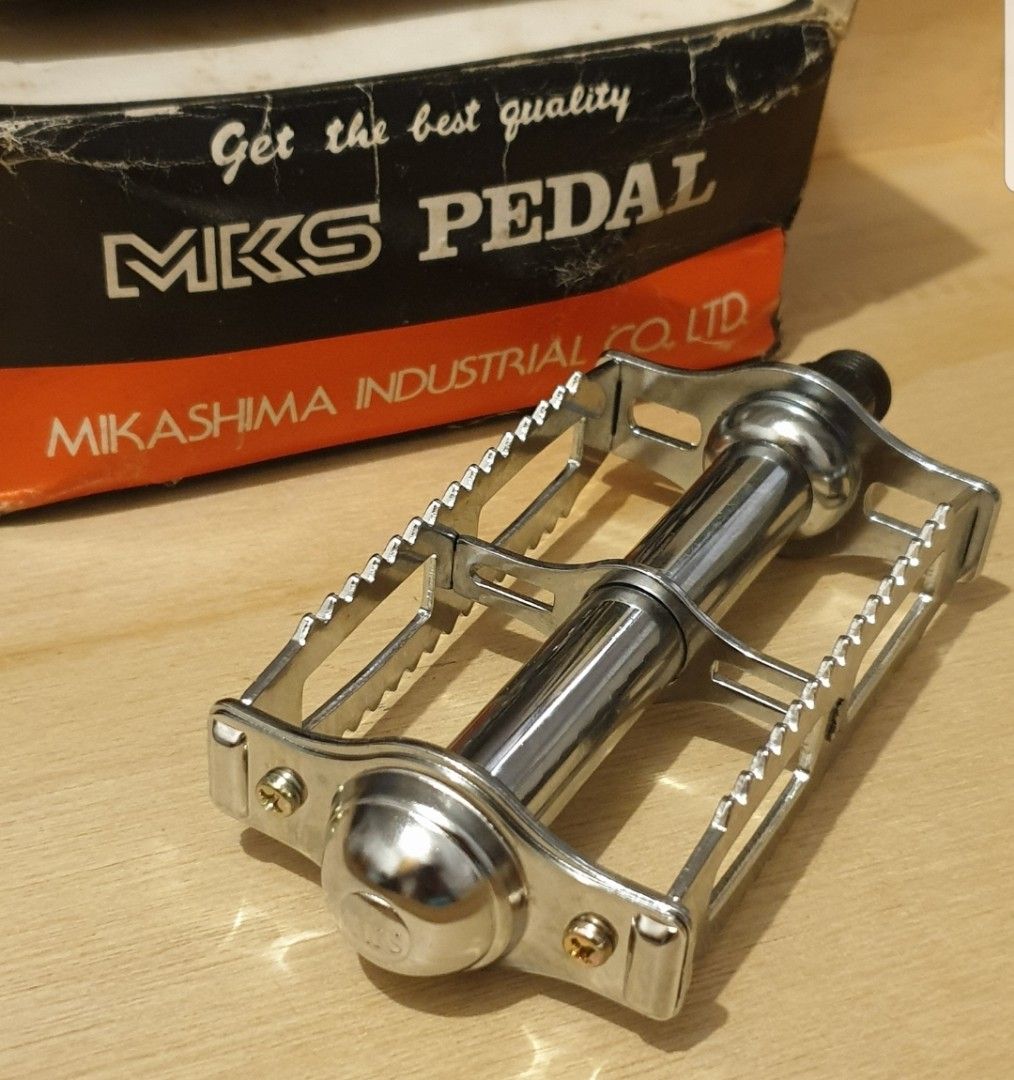 Vintage MKS Pedals No.57 Unused New Old Stock