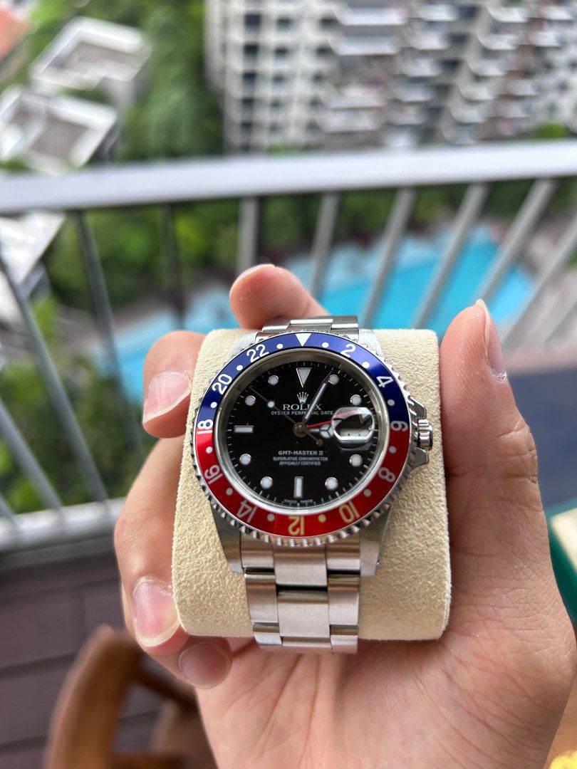 Vintage Rolex GMT Master II Pepsi