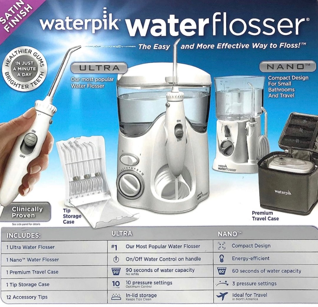 Waterpik waterflosser combo kit, Beauty & Personal Care, Oral Care on ...