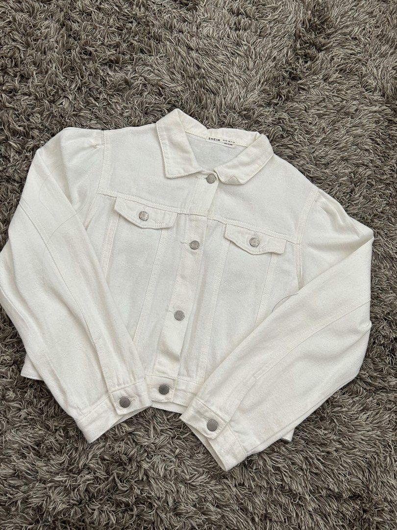 White Denim Jacket