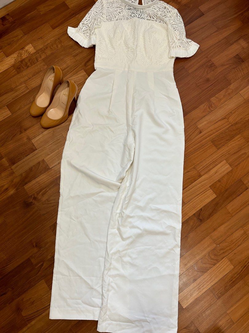 Sunnie lace shop bodice jumpsuit